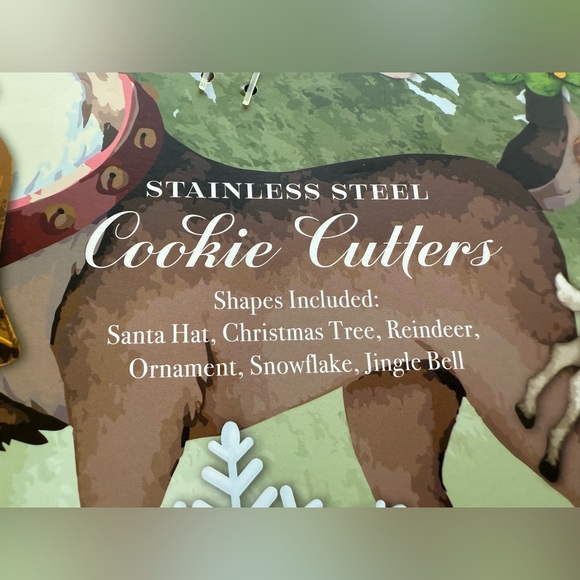 6 Piece Christmas Cookie Cutters - Picture 5 of 5